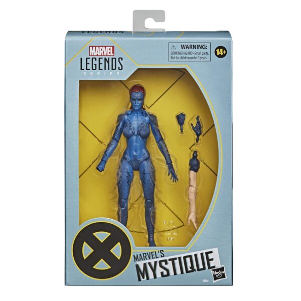 Marvel Legends Mystique Action Figure Package Box