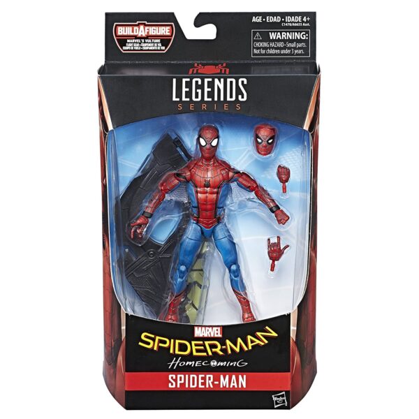 Marvel Legends Spiderrman Action figure package