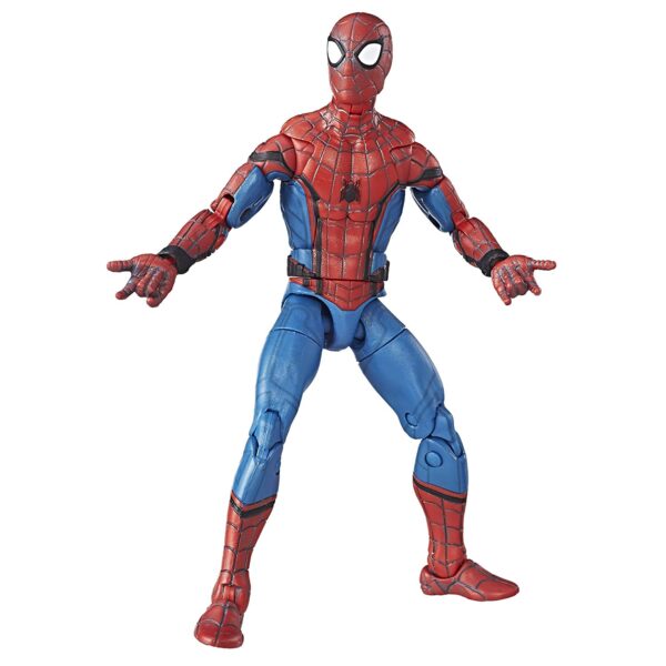Marvel Legends Spiderrman Action figure about to throw web
