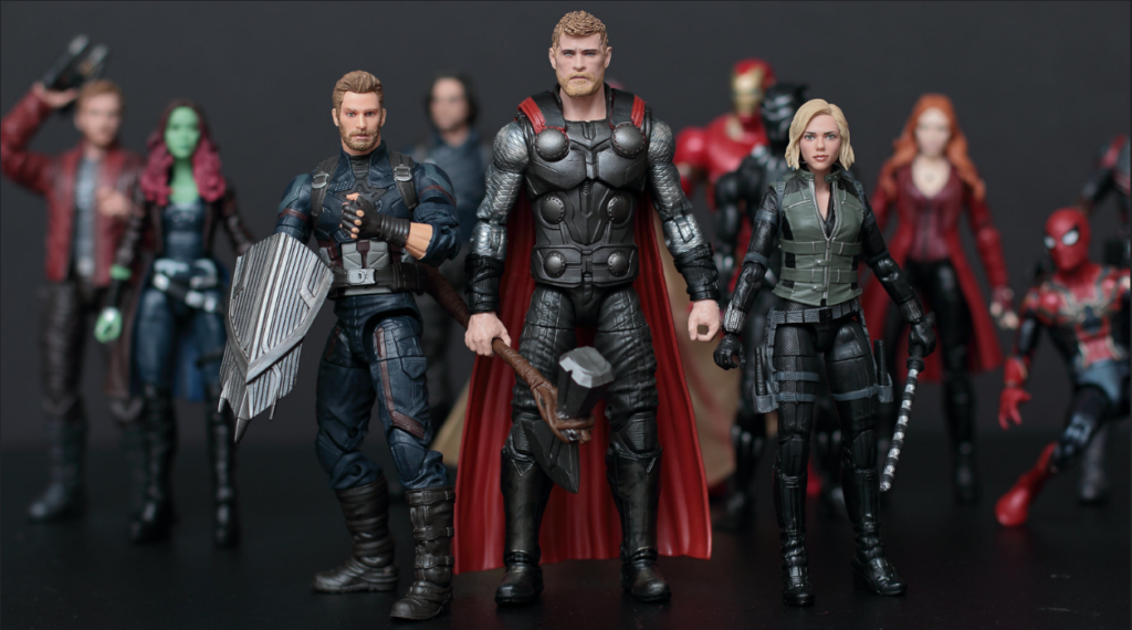 Collection of Marvel Legends Action Figures