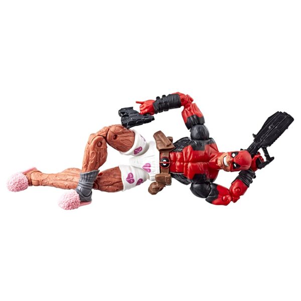 Deadpool Marvel Legends Action Figure lying down pose