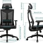 Innowin Henry for long sitting in black with size specifications