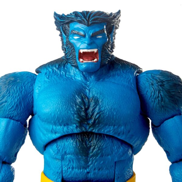 Marvel Legends Beast Action Figure Face articulation