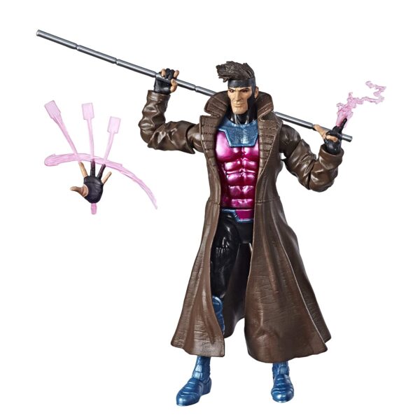 Marvel Legends Gambit Action Figure with accessories