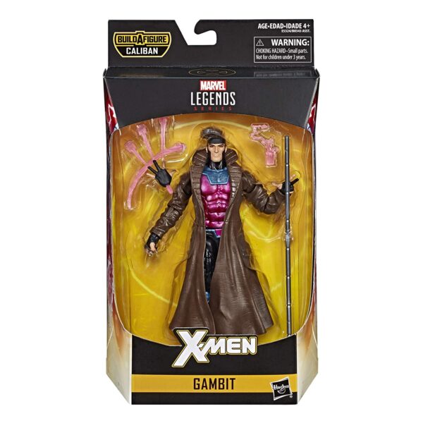 Marvel Legends Gambit in window box packaging