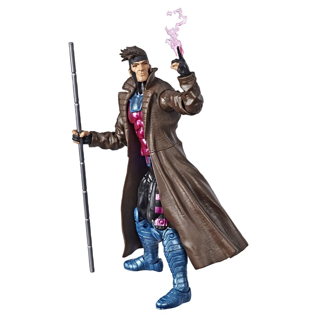 Marvel Legends Gambit with Flame on Finger pose